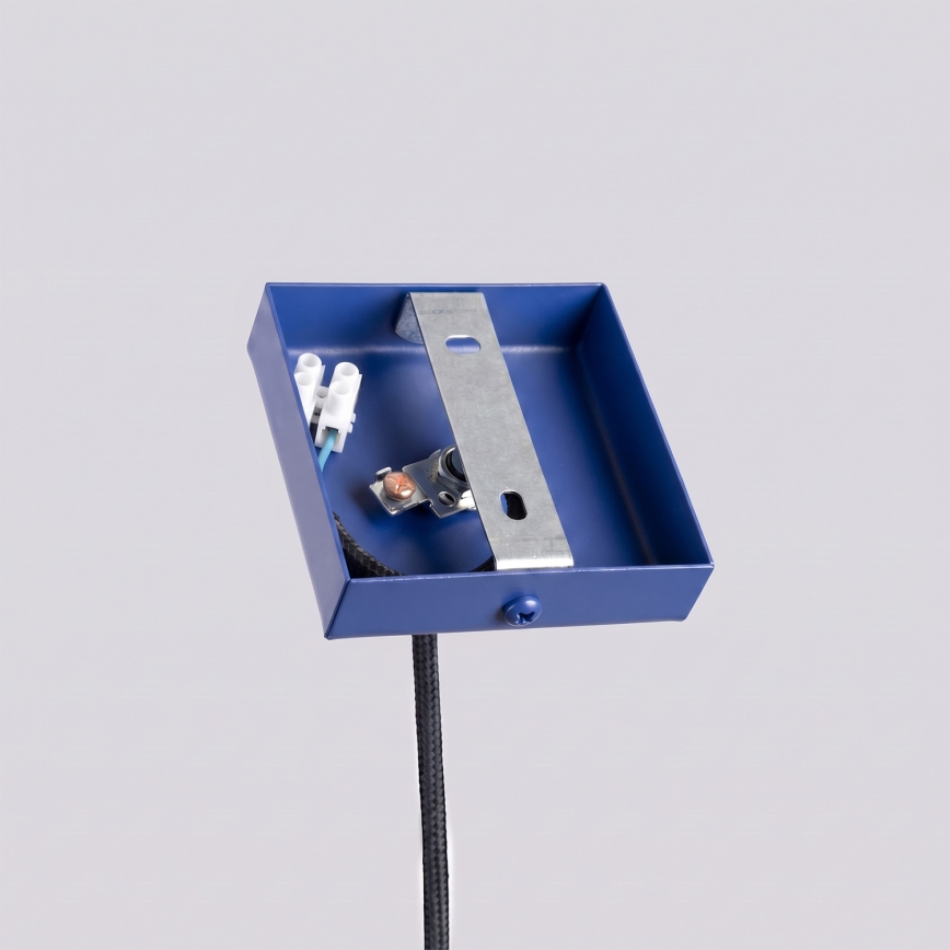 Κρεμαστό φωτιστικό με καλώδιο PASTELO 1xG9/8W/230V μπλε