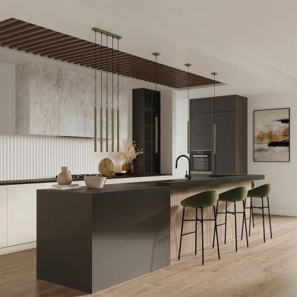 Κρεμαστό φωτιστικό με καλώδιο PASTELO 1xG9/8W/230V πράσινο