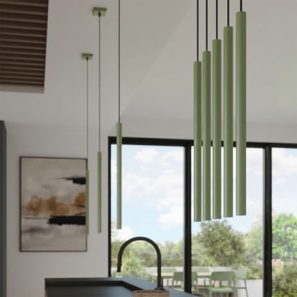 Κρεμαστό φωτιστικό με καλώδιο PASTELO 1xG9/8W/230V πράσινο