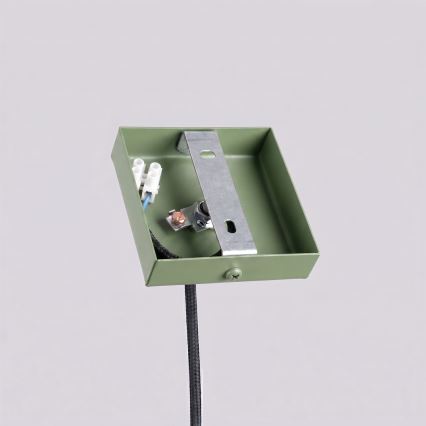 Κρεμαστό φωτιστικό με καλώδιο PASTELO 1xG9/8W/230V πράσινο