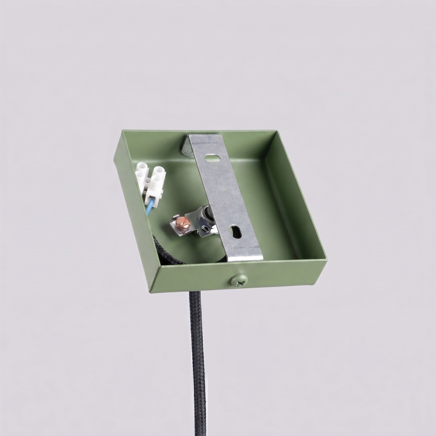 Κρεμαστό φωτιστικό με καλώδιο PASTELO 1xG9/8W/230V πράσινο