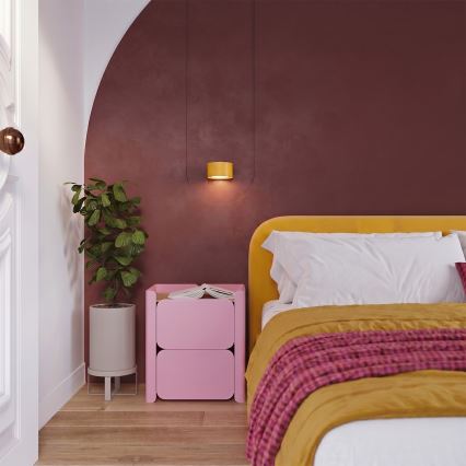 Επιτοίχιο φωτιστικό MODO 1xGX53/10W/230V κίτρινο