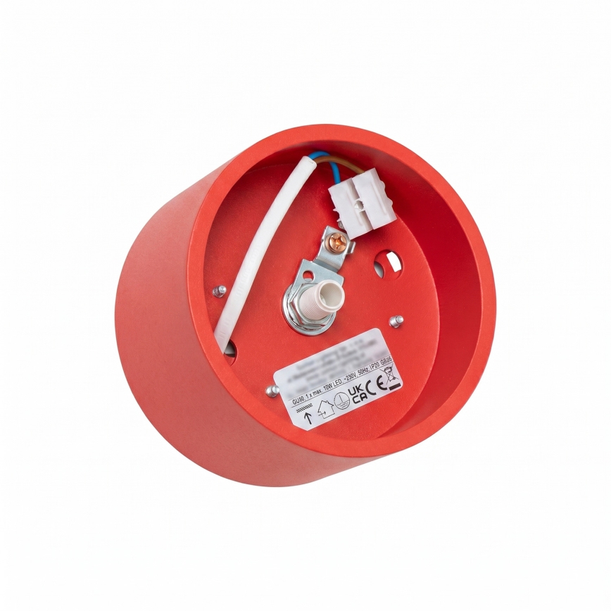 Φωτιστικό σποτ MODO 1xGX53/10W/230V κόκκινο