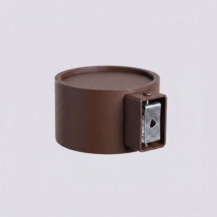 Επιτοίχιο φωτιστικό MODO 1xGX53/10W/230V καφέ