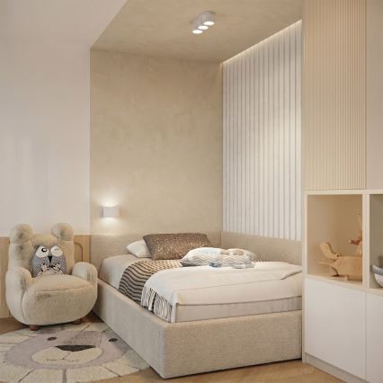 Επιτοίχιο φωτιστικό AURA 1xGX53/10W/230V λευκό