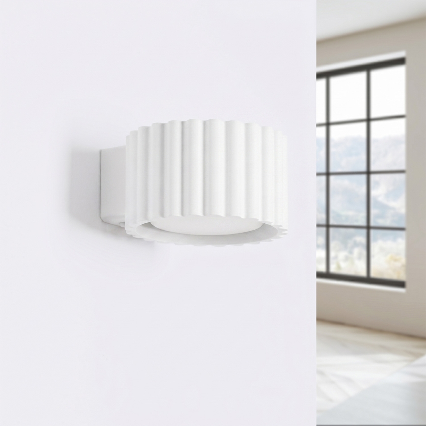 Επιτοίχιο φωτιστικό AURA 1xGX53/10W/230V λευκό