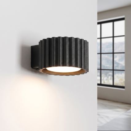 Επιτοίχιο φωτιστικό AURA 1xGX53/10W/230V μαύρο