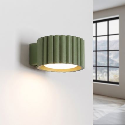 Επιτοίχιο φωτιστικό AURA 1xGX53/10W/230V πράσινο