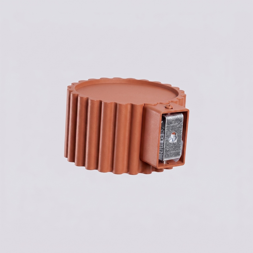 Επιτοίχιο φωτιστικό AURA 1xGX53/10W/230V πορτοκαλί