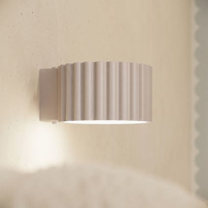 Φωτιστικό τοίχου AURA 1xGX53/10W/230V γκρι-μπεζ