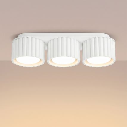 Φωτιστικό σποτ AURA 3xGX53/10W/230V λευκό