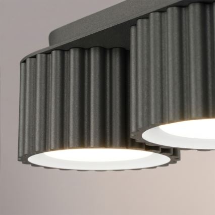 Φωτιστικό σποτ AURA 3xGX53/10W/230V μαύρο