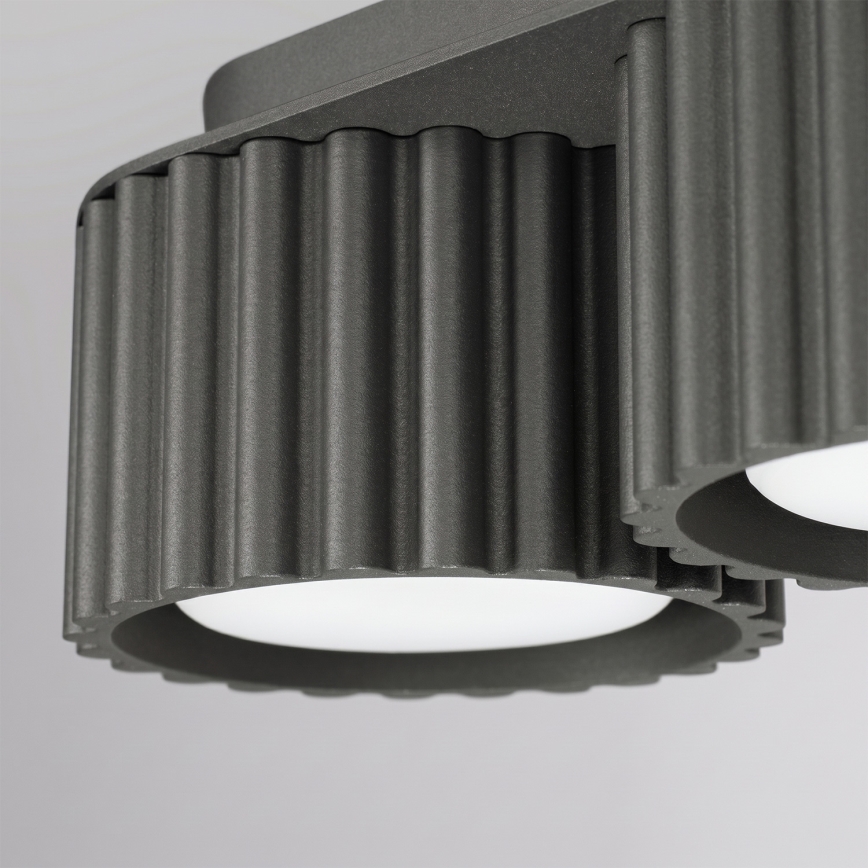 Φωτιστικό σποτ AURA 3xGX53/10W/230V μαύρο