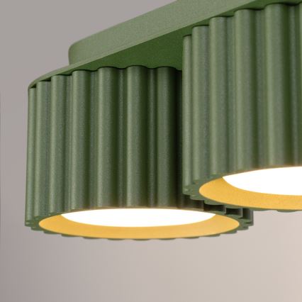 Φωτιστικό σποτ AURA 3xGX53/10W/230V πράσινο