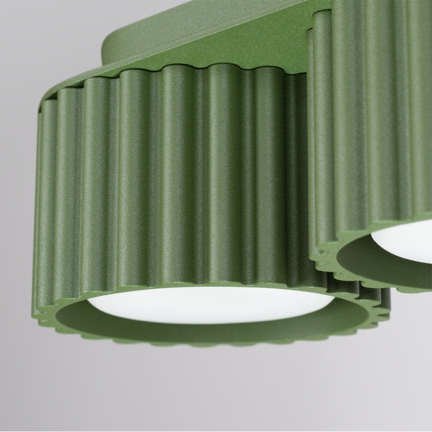 Φωτιστικό σποτ AURA 3xGX53/10W/230V πράσινο