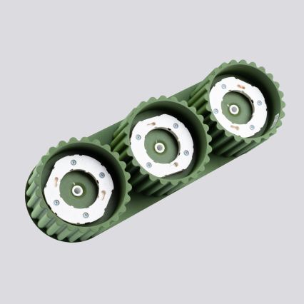 Φωτιστικό σποτ AURA 3xGX53/10W/230V πράσινο