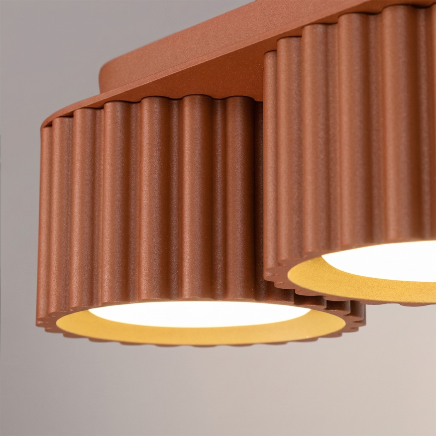 Φωτιστικό σποτ AURA 3xGX53/10W/230V πορτοκαλί