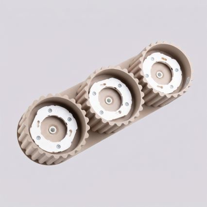 Φωτιστικό σποτ AURA 3xGX53/10W/230V τάουπ