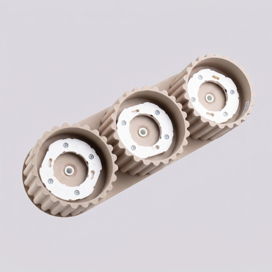 Φωτιστικό σποτ AURA 3xGX53/10W/230V τάουπ