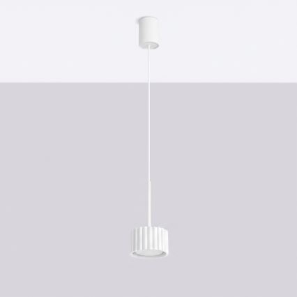 Κρεμαστό φωτιστικό με καλώδιο AURA 1xGX53/10W/230V λευκό