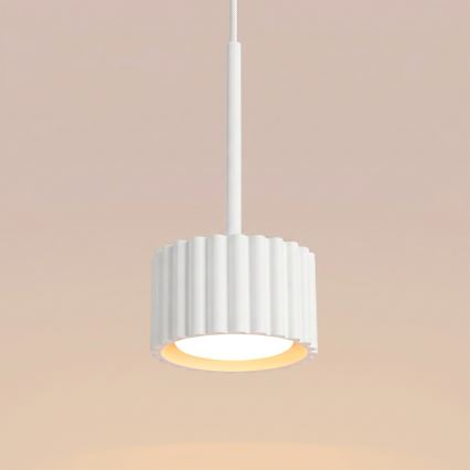 Κρεμαστό φωτιστικό με καλώδιο AURA 1xGX53/10W/230V λευκό