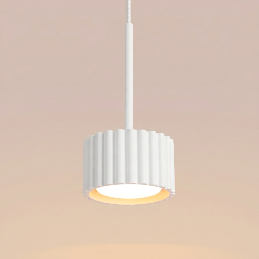 Κρεμαστό φωτιστικό με καλώδιο AURA 1xGX53/10W/230V λευκό