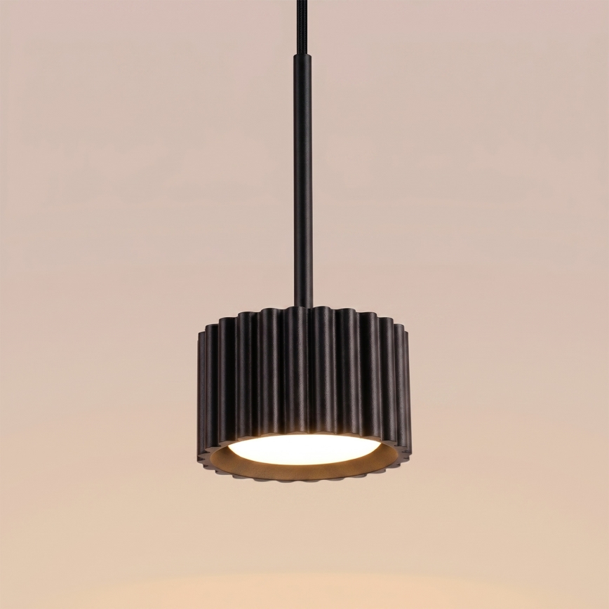 Κρεμαστό φωτιστικό με καλώδιο AURA 1xGX53/10W/230V, μαύρο
