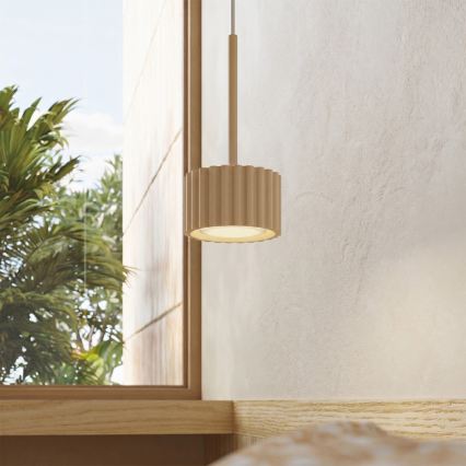 Κρεμαστό φωτιστικό σε καλώδιο AURA 1xGX53/10W/230V εκρού