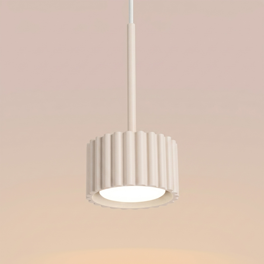 Κρεμαστό φωτιστικό σε καλώδιο AURA 1xGX53/10W/230V εκρού