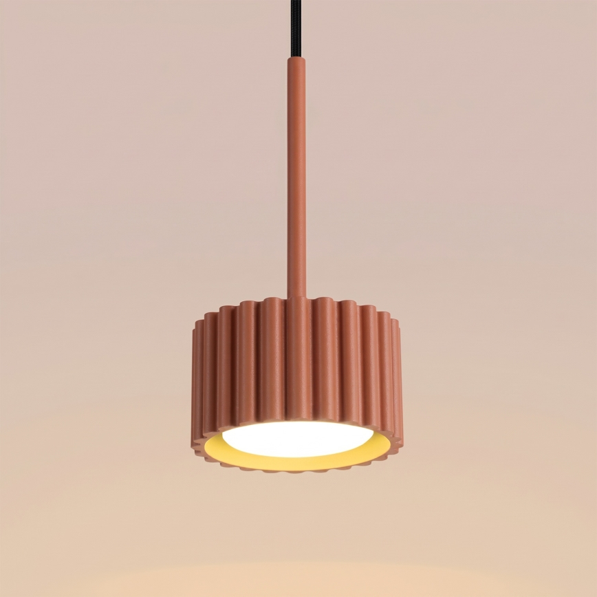 Κρεμαστό φωτιστικό με καλώδιο AURA 1xGX53/10W/230V κόκκινο