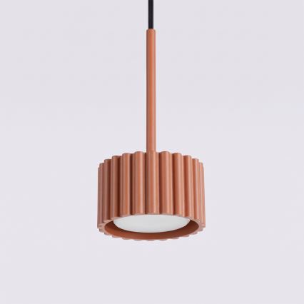 Κρεμαστό φωτιστικό με καλώδιο AURA 1xGX53/10W/230V κόκκινο