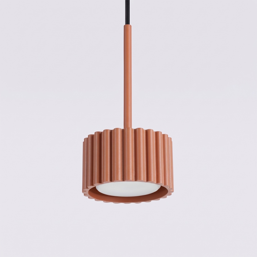 Κρεμαστό φωτιστικό με καλώδιο AURA 1xGX53/10W/230V κόκκινο