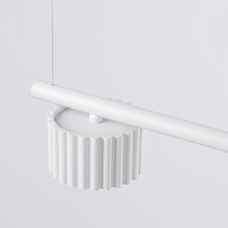 Κρεμαστό φωτιστικό AURA σε καλώδιο, 4xGX53/10W/230V, λευκό