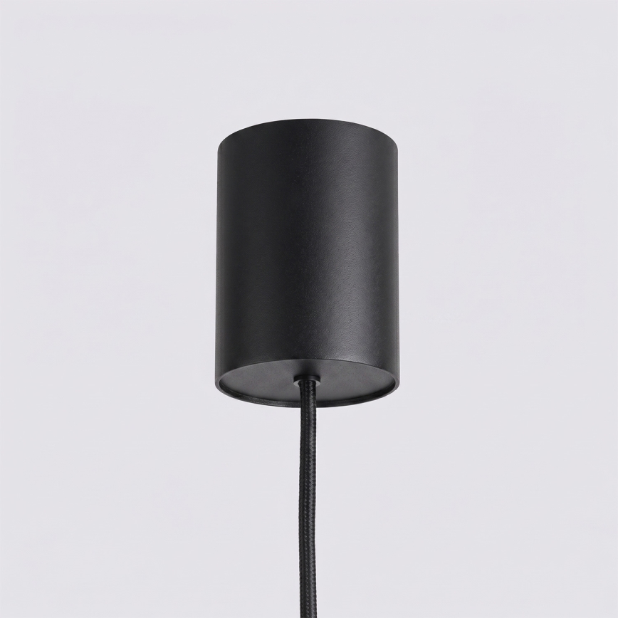 Κρεμαστό φωτιστικό AURA με καλώδιο 4xGX53/10W/230V, μαύρο