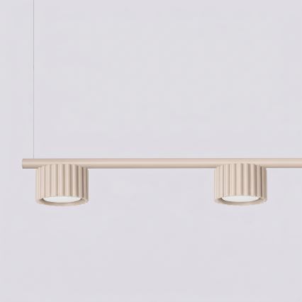 Κρεμαστό φωτιστικό με καλώδιο AURA 4xGX53/10W/230V εκρού