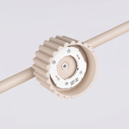 Κρεμαστό φωτιστικό με καλώδιο AURA 4xGX53/10W/230V εκρού