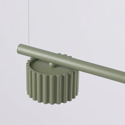 Κρεμαστό φωτιστικό AURA με καλώδιο, 4xGX53/10W/230V, πράσινο