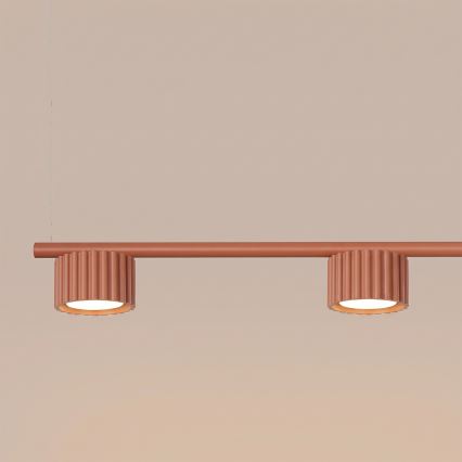 Κρεμαστό φωτιστικό AURA με καλώδιο, 4xGX53/10W/230V, κόκκινο