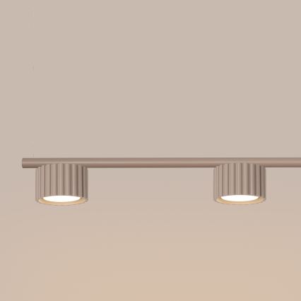 Κρεμαστό φωτιστικό με καλώδιο AURA 4xGX53/10W/230V, σε τάουπ