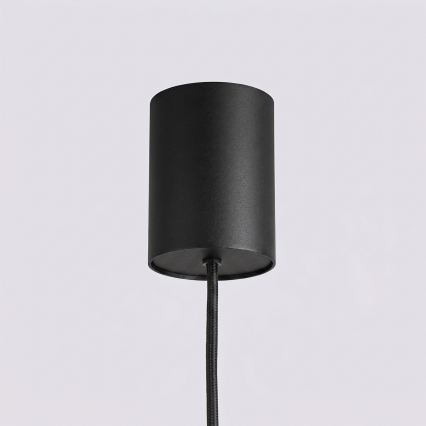 Κρεμαστό φωτιστικό με καλώδιο KARBON 4xGU10/10W/230V μαύρο