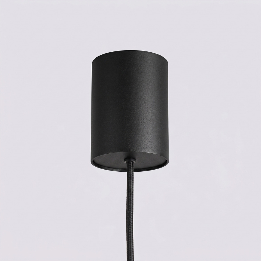 Κρεμαστό φωτιστικό με καλώδιο KARBON 4xGU10/10W/230V μαύρο