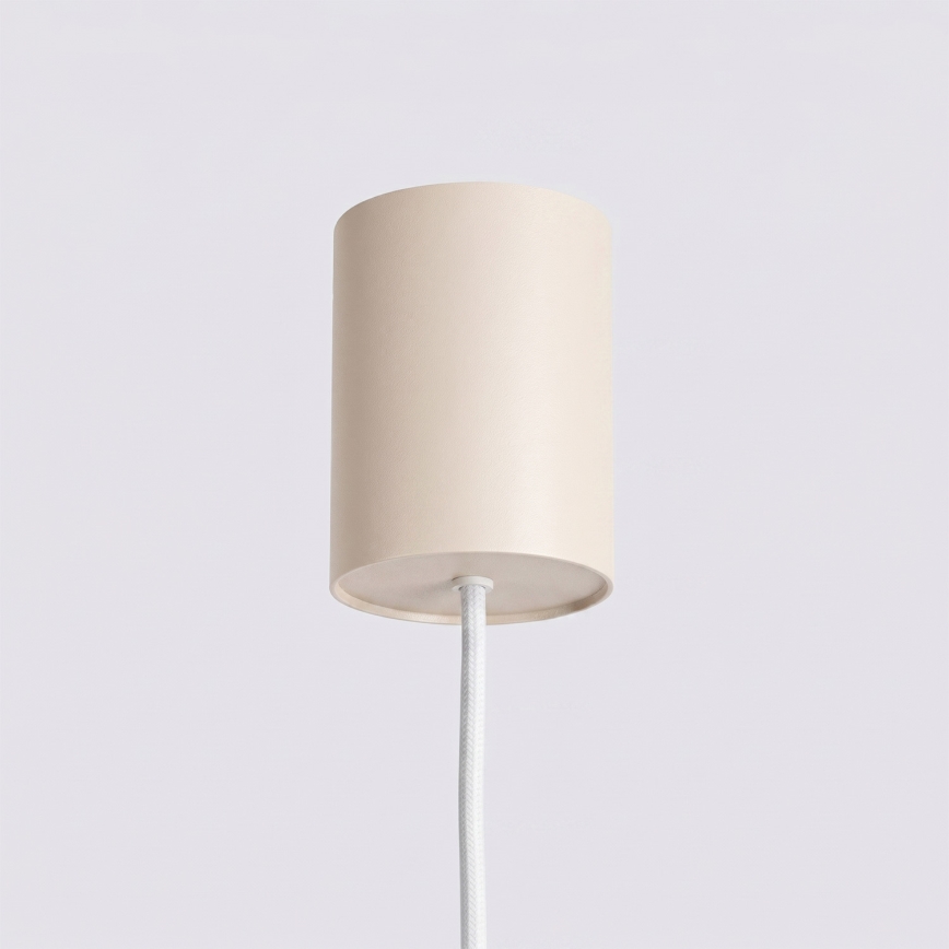 Κρεμαστό φωτιστικό με καλώδιο KARBON 4xGU10/10W/230V σε κρεμ απόχρωση