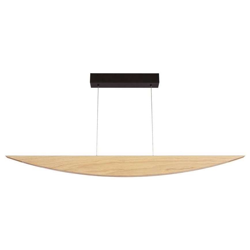 Led Dimmable κρεμαστό φωτιστικό οροφής DUBAI LED/14W/230V δρυς
