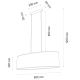 Κρεμαστό φωτιστικό οροφής MERCEDES 2xE27/40W/230V δρυς – FSC πιστοποιημένο