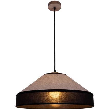 Κρεμαστό φωτιστικό σε καλώδιο AMIGO 1xE27/60W/230V, απόχρωση δρυός