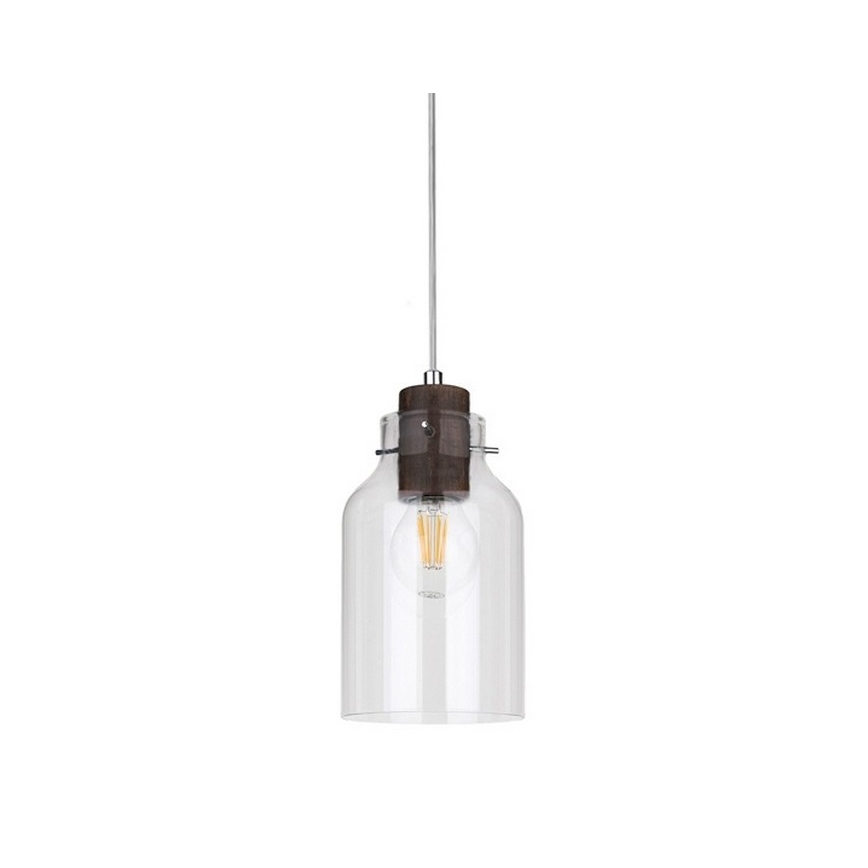 Κρεμαστό φωτιστικό οροφής ALESSANDRO 1xE27/60W/230V οξιά