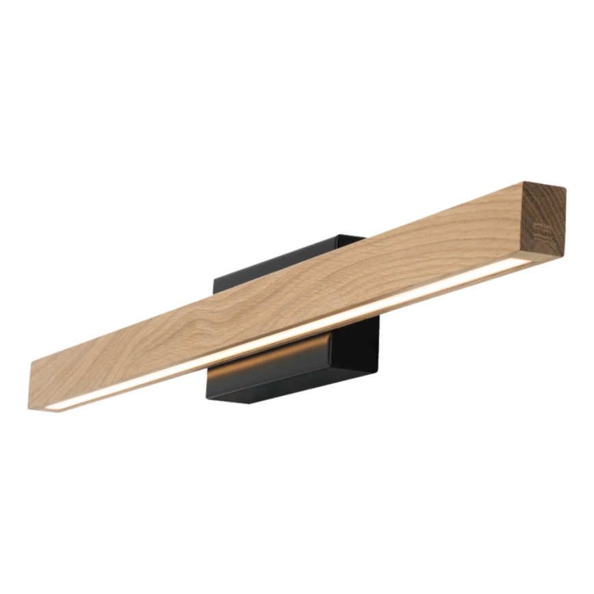 Φωτιστικό τοίχου μπάνιου LED AQUAVIVA LED/9W/230V 60 cm IP44 δρυς