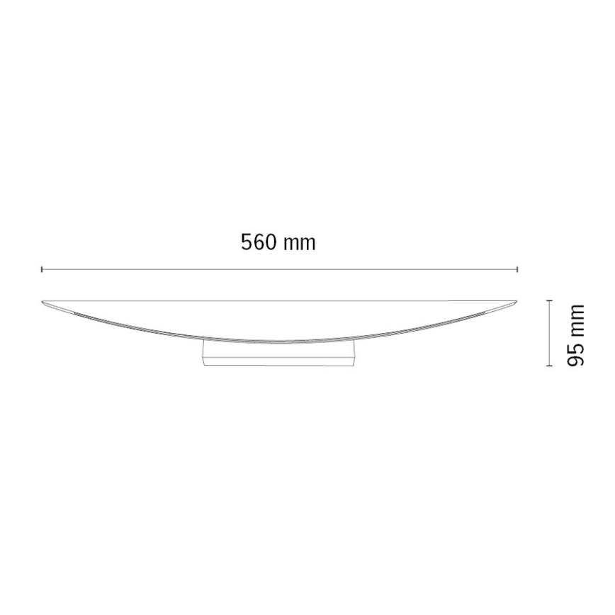 Επιτοίχιο φωτιστικό dimming LED DUBAI LED/6,5W/230V δρυς – FSC πιστοποίηση