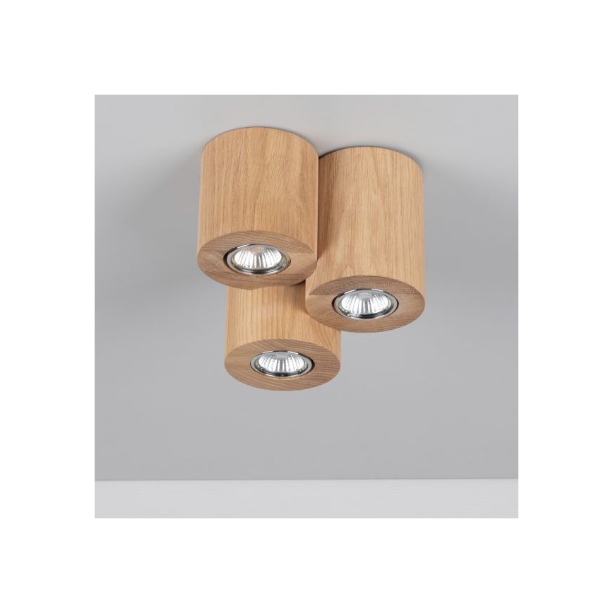 Φως οροφής WOODDREAM 3xGU10/6W/230V