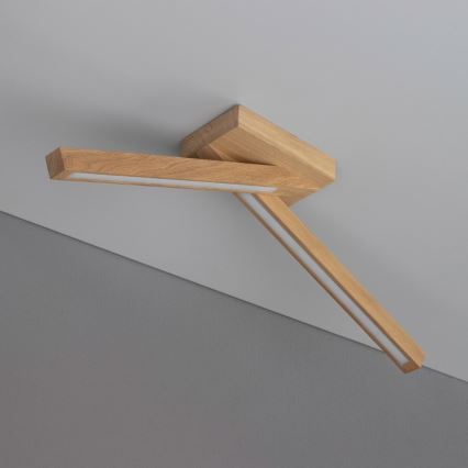 LED Επιτοίχιο φωτιστικό LINUS 2xLED/4,5W/230V ματ δρυς